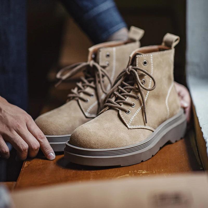 1960s Classic Suede Boots - Image 2