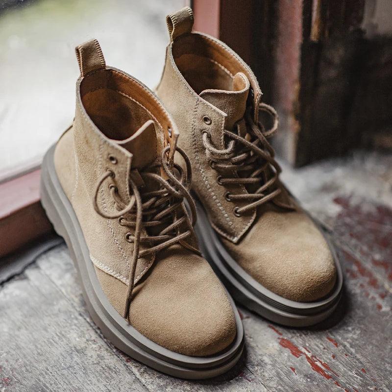 1960s Classic Suede Boots - Image 6