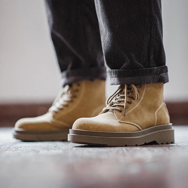1960s Classic Suede Boots - Image 7