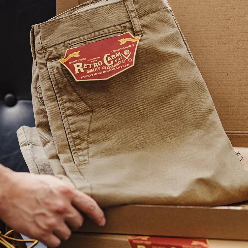 Classic Khaki Twill Pants - Image 2