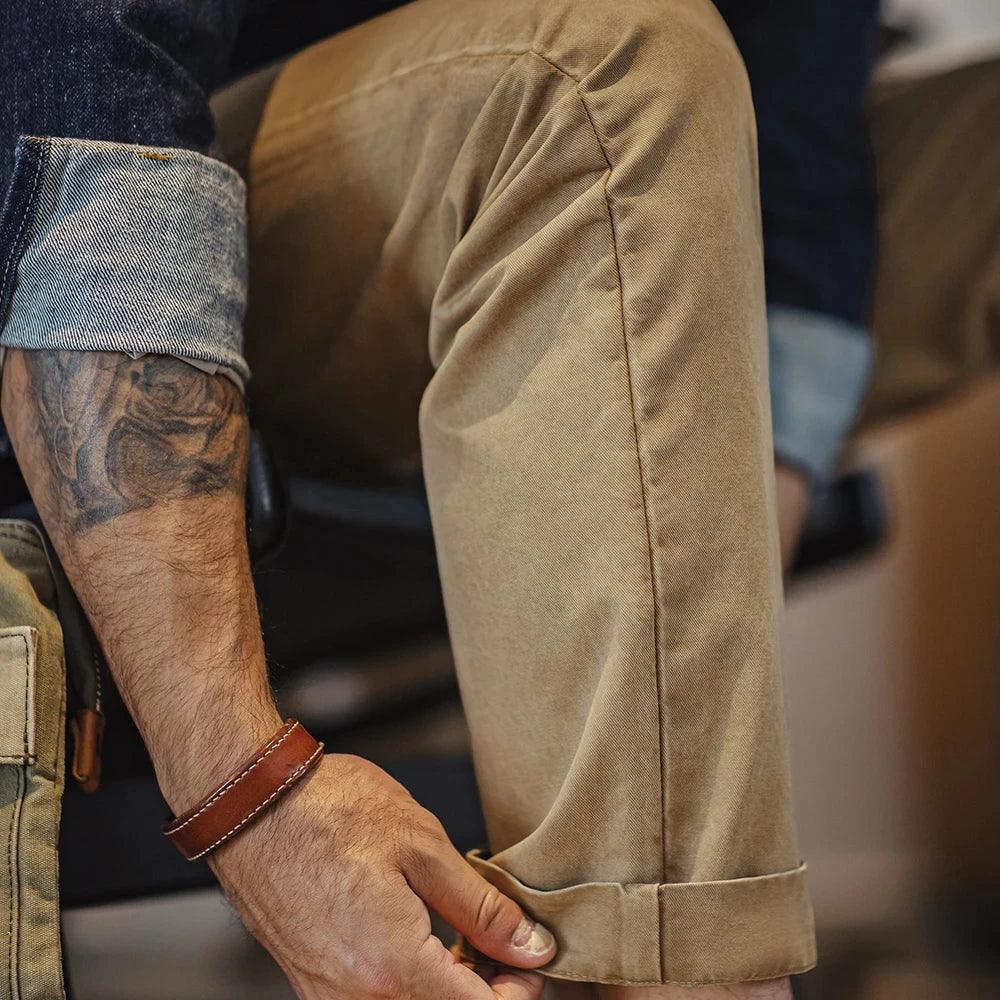 Classic Khaki Twill Pants - Image 5