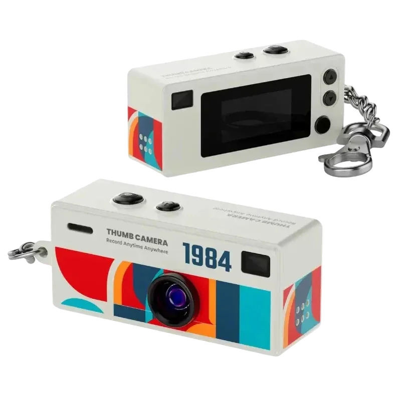 Mini Vintage Camera 1984 – Retro Keychain - Image 15