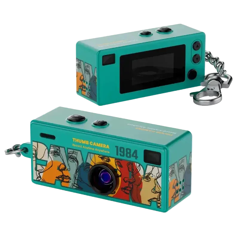 Mini Vintage Camera 1984 – Retro Keychain - Image 17