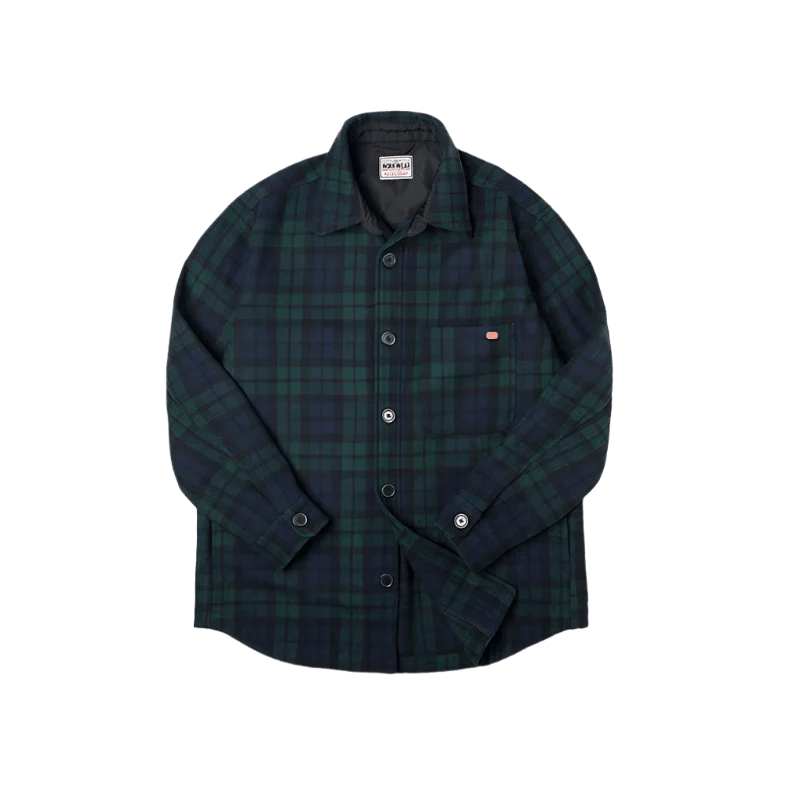 Retro Wool Flannel Shirt