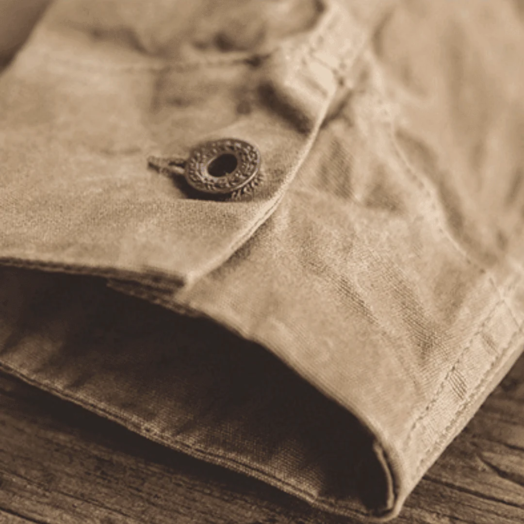 Western Jacket - Khaki - Image 9