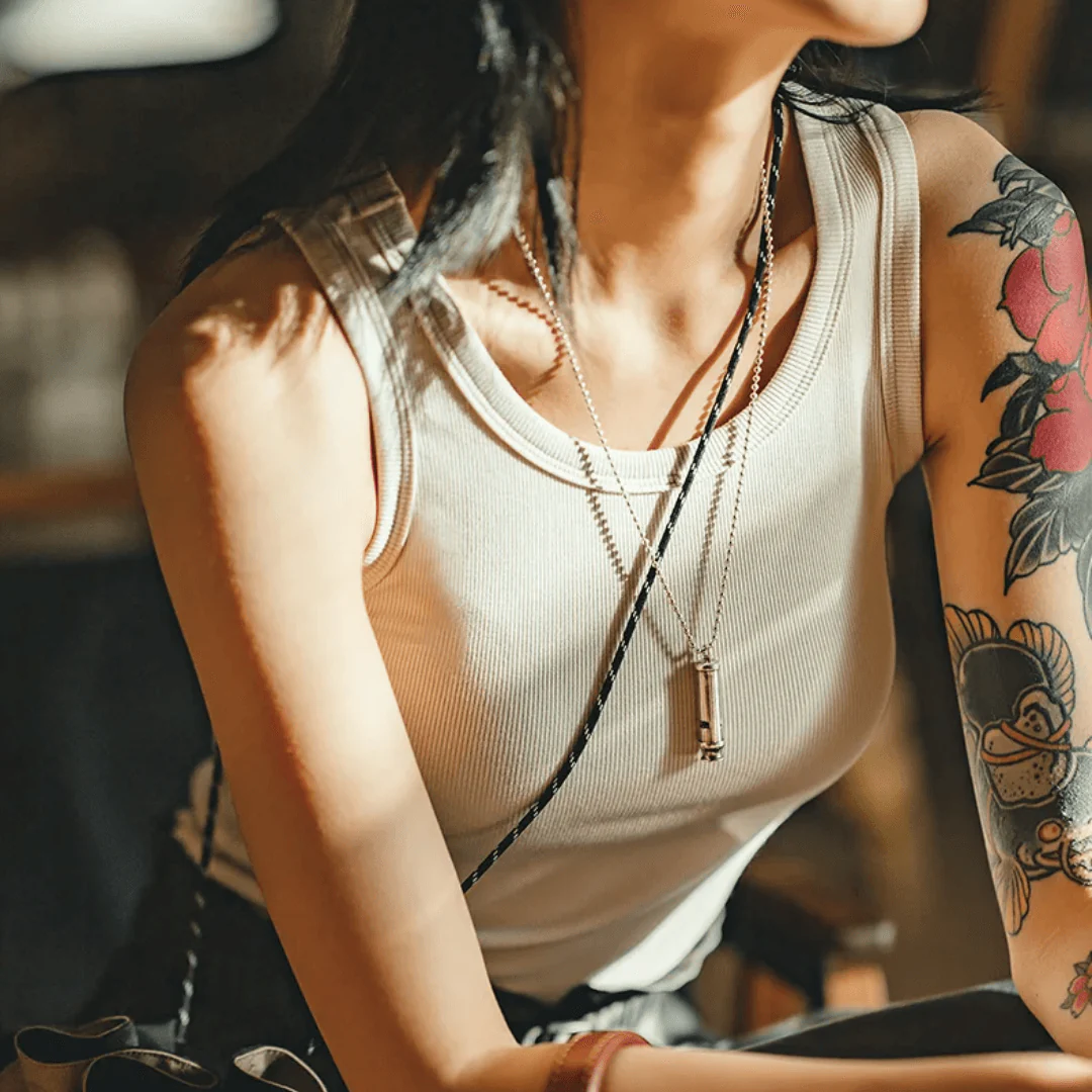 Women Knit Tank Top - Image 5