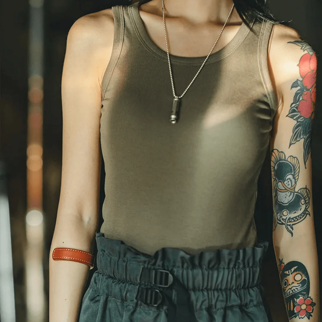 Women Knit Tank Top - Image 6