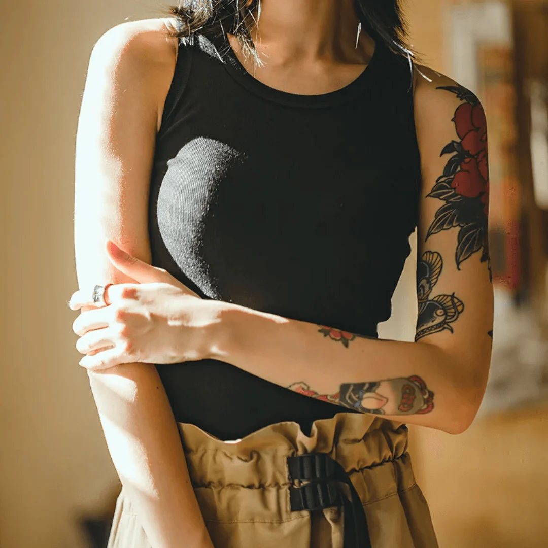 Women Knit Tank Top - Image 7